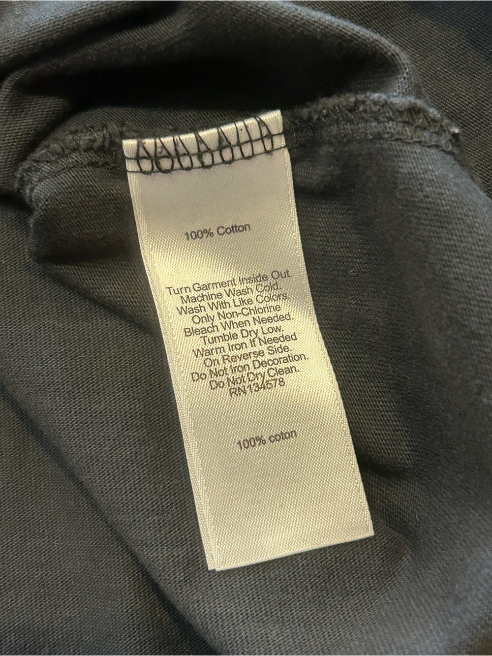 Vineyard Vines Black Crewneck Long Sleeve Tee - Picture 9 of 9